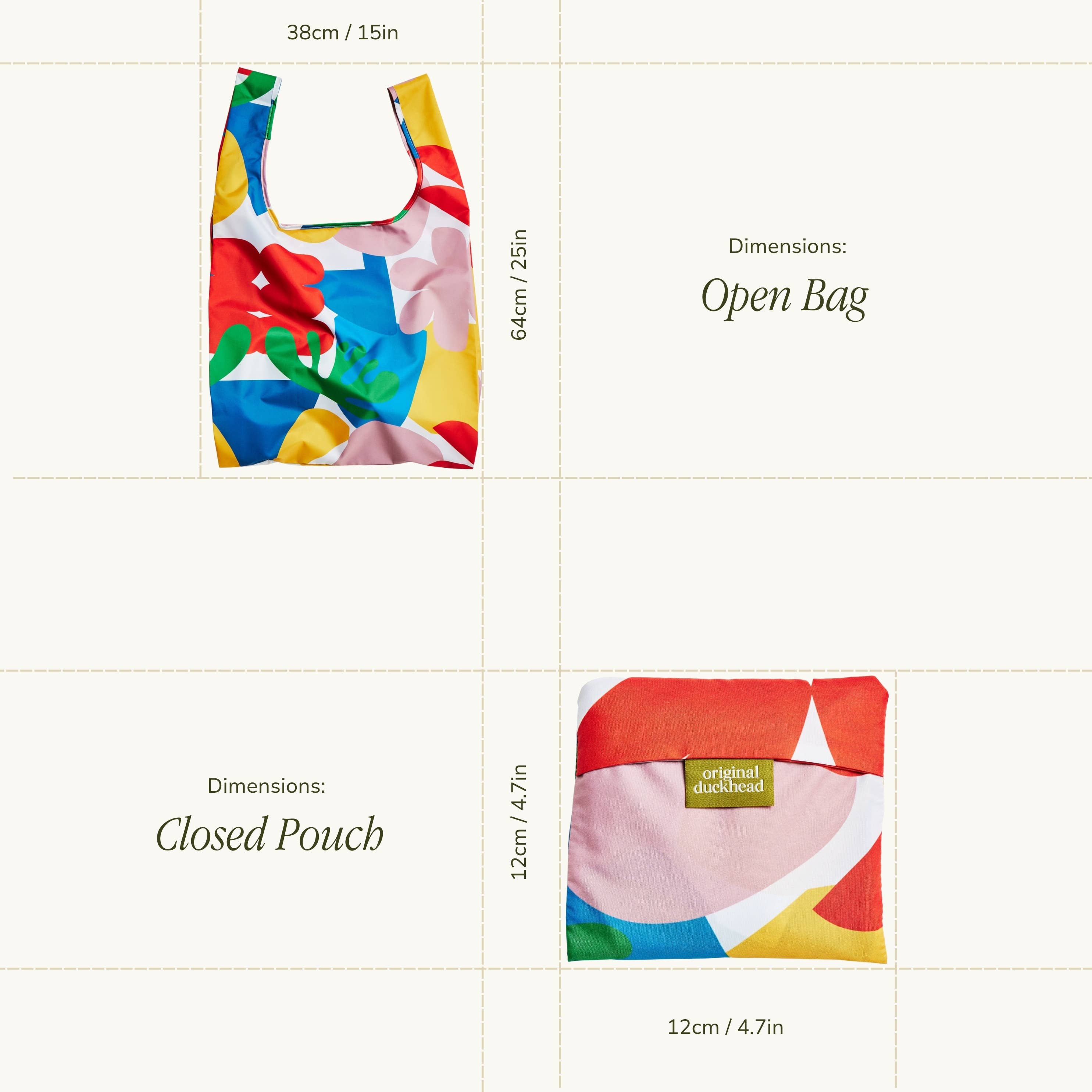 Original Duckhead USA Matisse Eco-Friendly Reusable Shopping Bag