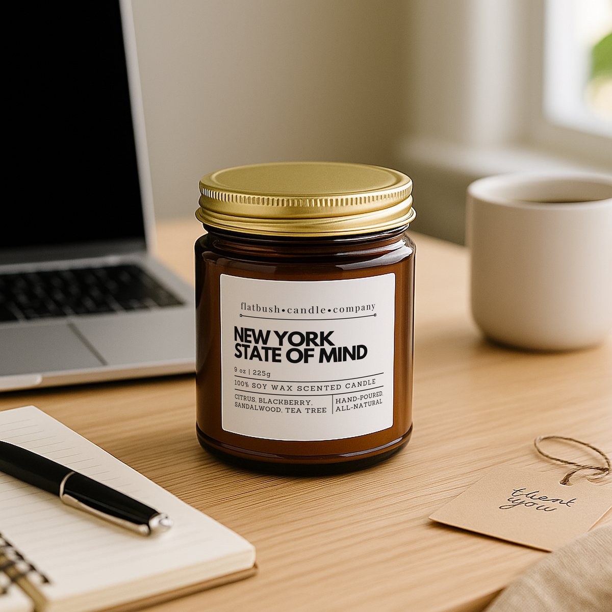 New York State of Mind 100% Soy Wax Candle