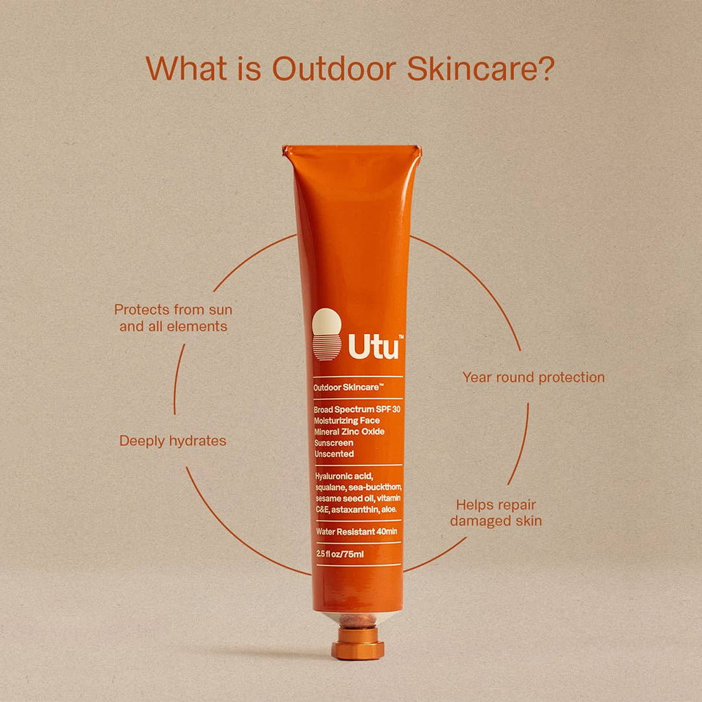 Utu SPF30 Daily Moisturizing Face Sunscreen 0.6 fl oz/20ml