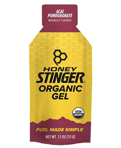 Honey Stinger Energy Gel (organic), 24 Pack, Acai Pomegranat