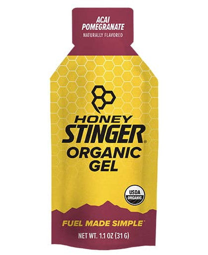 Honey Stinger Energy Gel (organic), 24 Pack, Acai Pomegranat