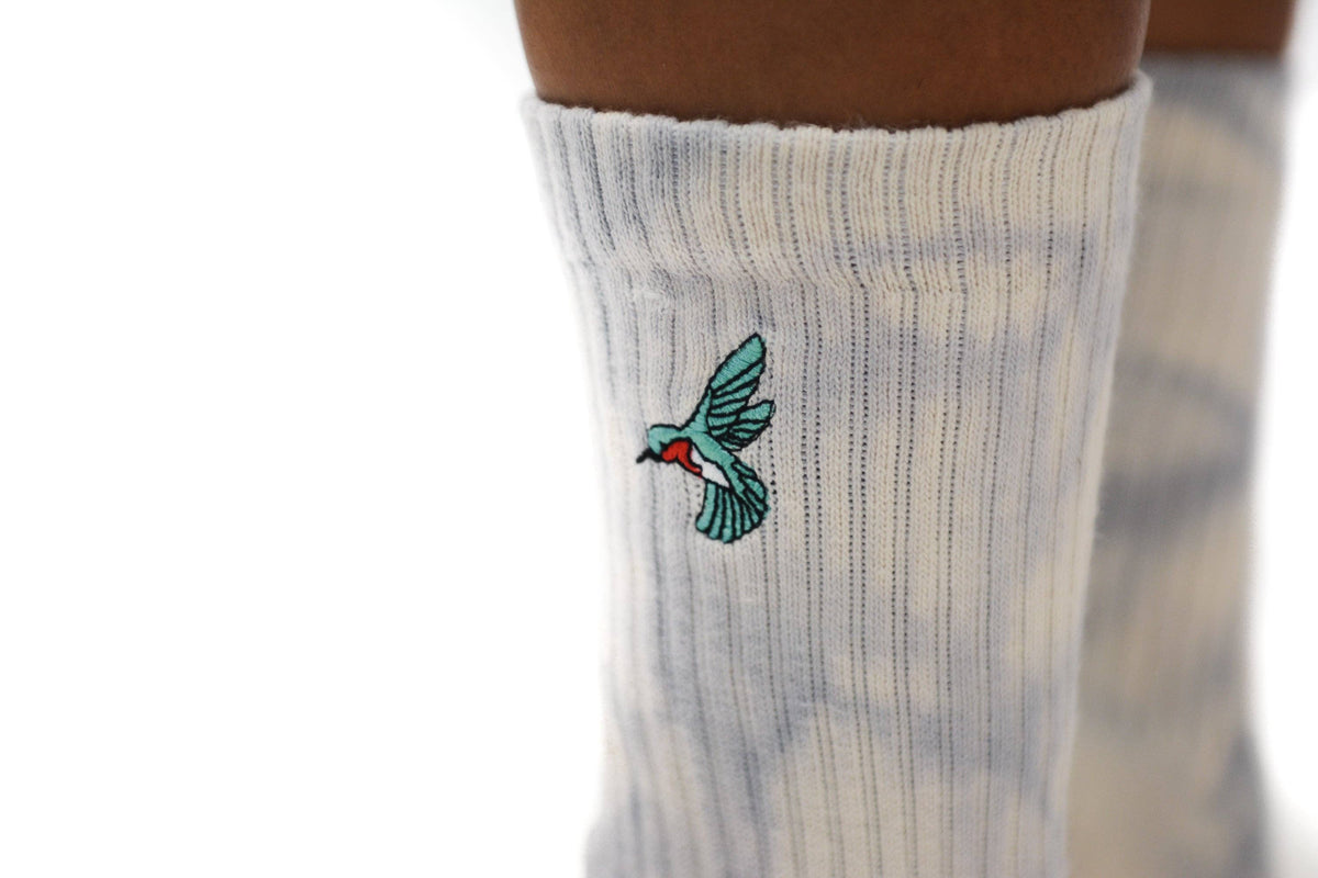 HUMMINGBIRD SOCKS - TIE DYE