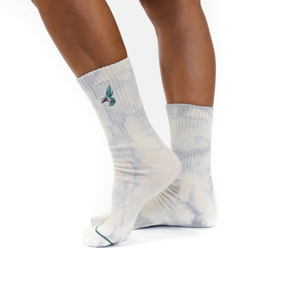 HUMMINGBIRD SOCKS - TIE DYE