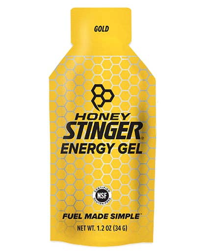 Honey Stinger Energy Gel (Classic), 24 Pack, Gold