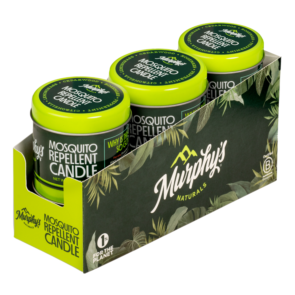 Mosquito Repellent Candle (3.5oz) - Display of 6