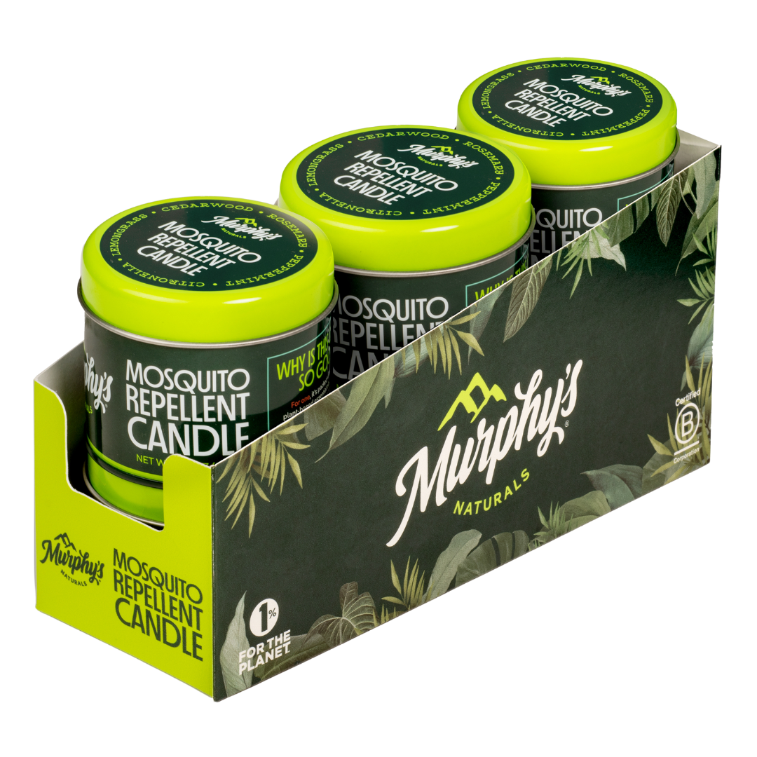 Mosquito Repellent Candle (3.5oz) - Display of 6