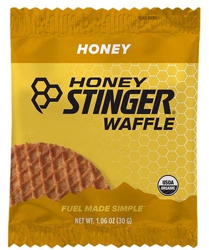 Honey Stinger Energy Waffles, 12 Pack, Honey