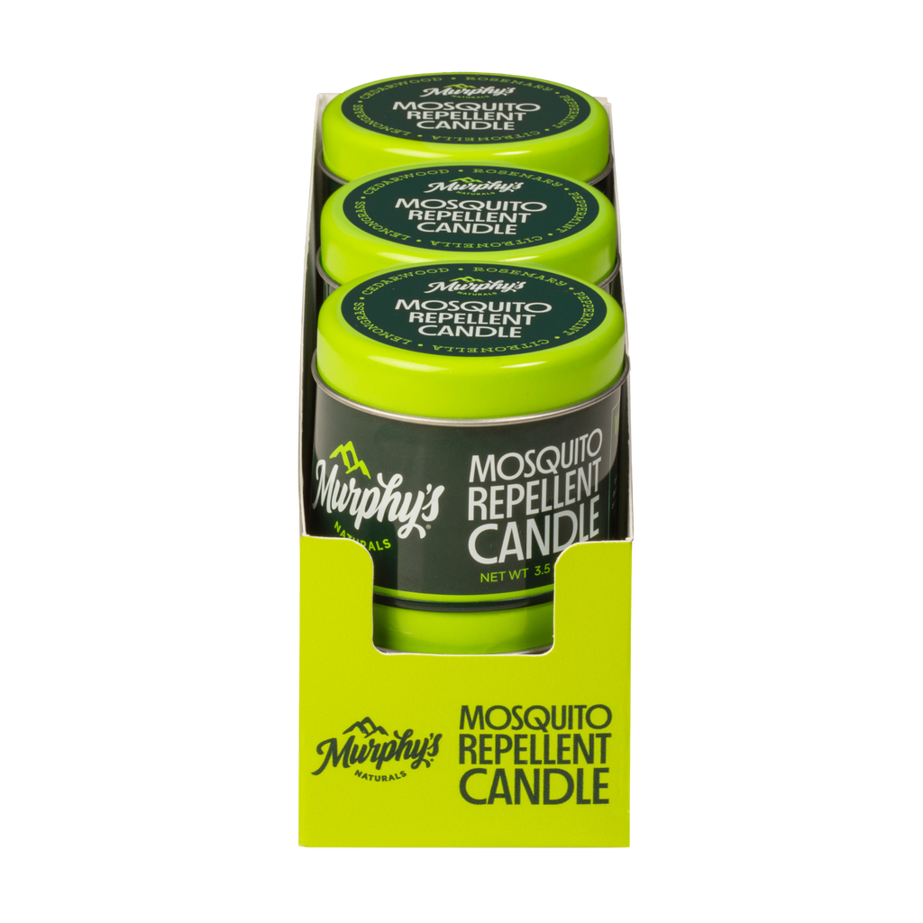 Mosquito Repellent Candle (3.5oz) - Display of 6