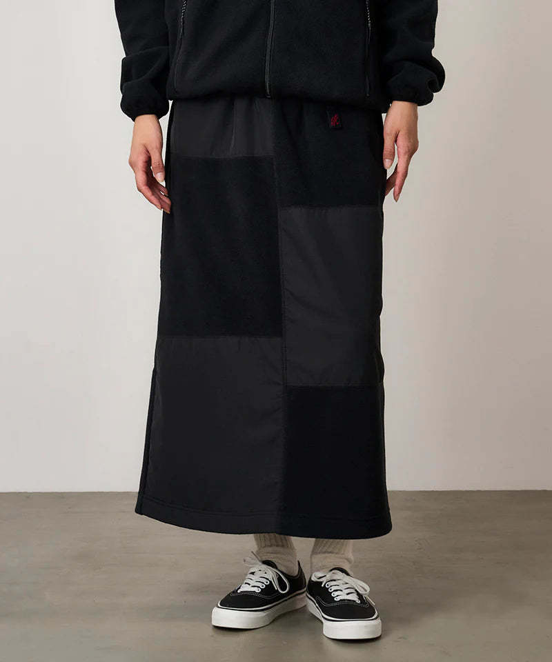 Gramicci Women's Thermal Fleece Patch Skirt